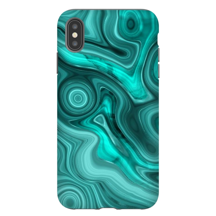 iPhone Xs Max StrongFit turquoise  by haroulita