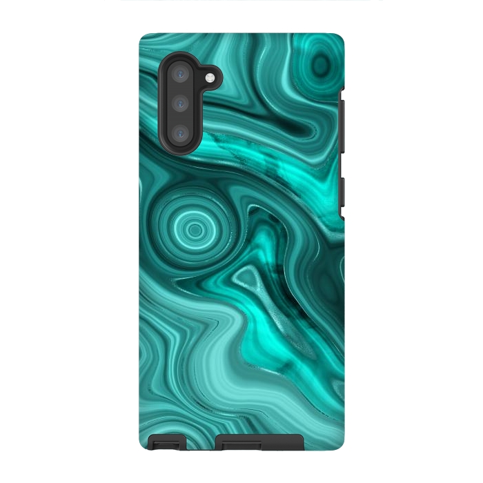 Galaxy Note 10 StrongFit turquoise  by haroulita