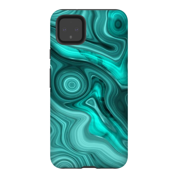 Pixel 4XL StrongFit turquoise  by haroulita