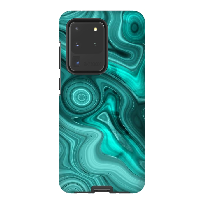 Galaxy S20 Ultra StrongFit turquoise  by haroulita