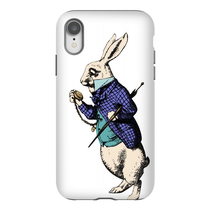 iPhone Xr StrongFit rabbit alice by haroulita