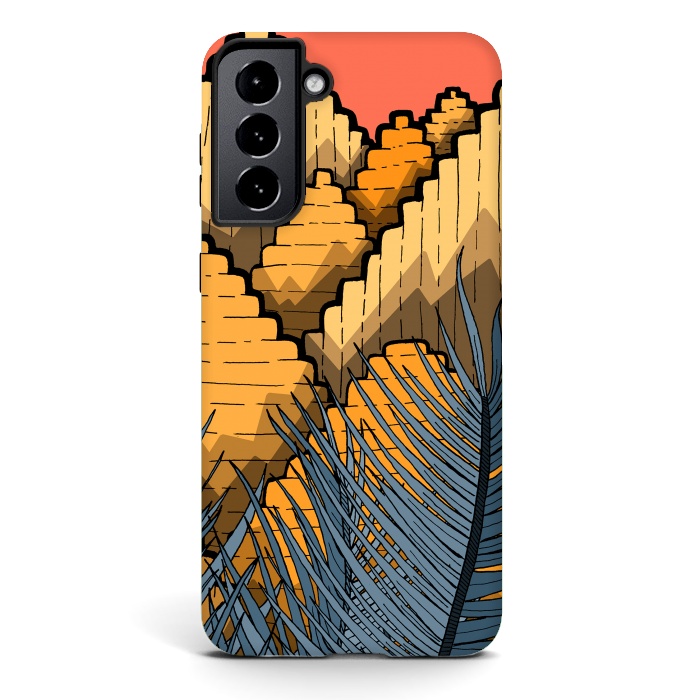 Galaxy S21 plus StrongFit Pyramid Mountains by Steve Wade (Swade)
