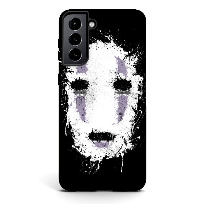 Galaxy S21 plus StrongFit Ink no face by Denis Orio Ibañez