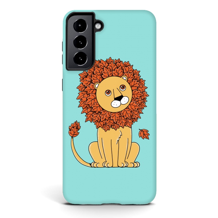 Galaxy S21 StrongFit Lion by Coffee Man