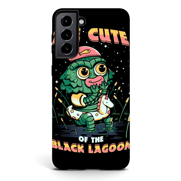 Galaxy S21 StrongFit Cute of the black lagoon! by Ilustrata