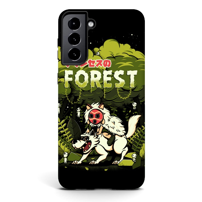 Galaxy S21 plus StrongFit The Forest Princess by Ilustrata