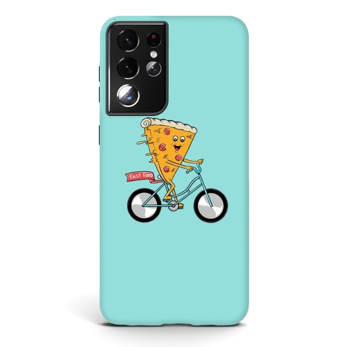 Galaxy S21 ultra StrongFit Pizza Fast Food by Coffee Man