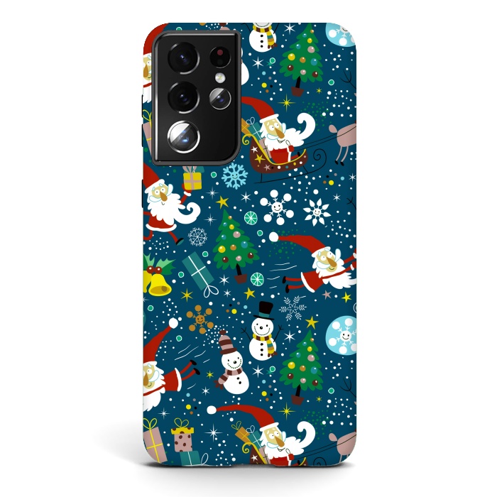 Galaxy S21 ultra StrongFit Christmas Eve by ArtsCase