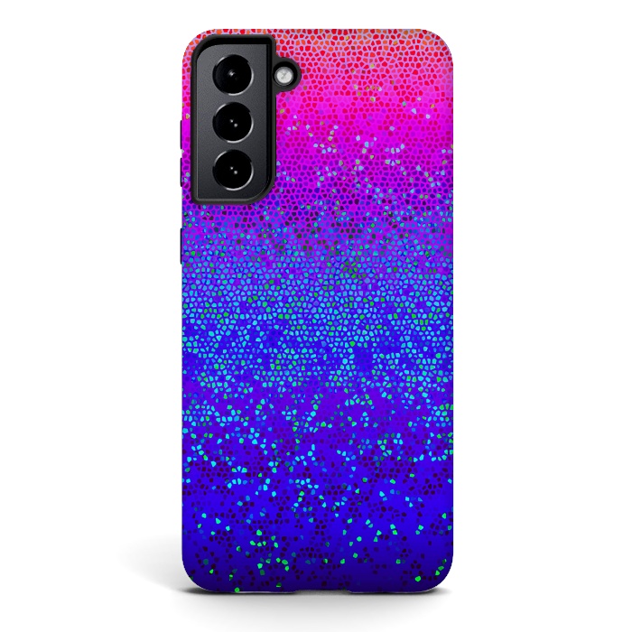 Galaxy S21 StrongFit Glitter Star Dust G248 by Medusa GraphicArt