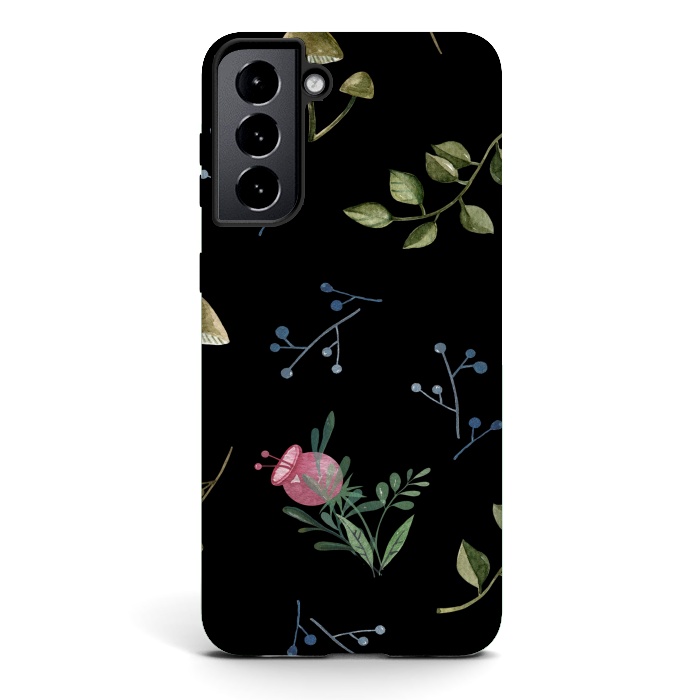 Galaxy S21 StrongFit flower pattern cc by haroulita