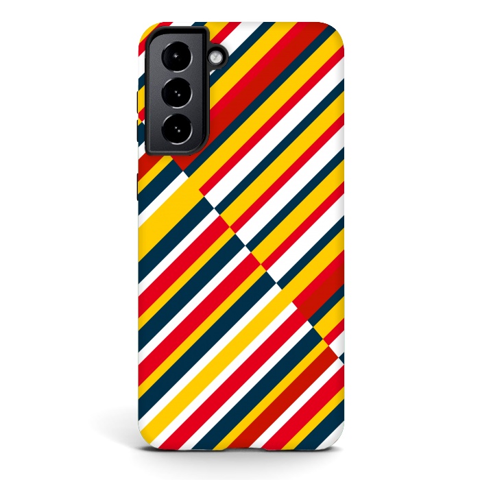 Galaxy S21 StrongFit Bohemian Striped by TMSarts
