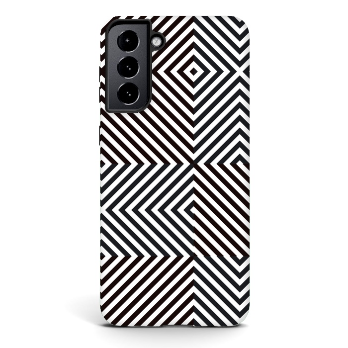 Galaxy S21 StrongFit Crossing Diagonal Stripes by TMSarts