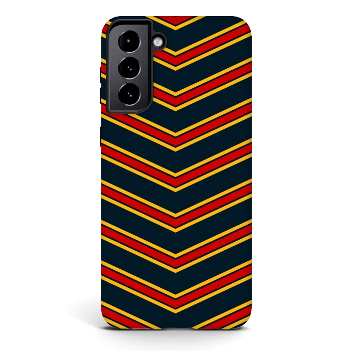 Galaxy S21 plus StrongFit Reflective Chevrons by TMSarts