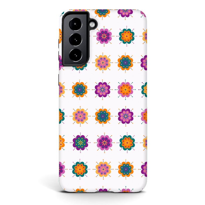 Galaxy S21 plus StrongFit Distant Garden by Shelly Bremmer