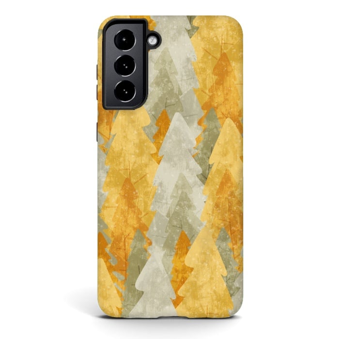 Galaxy S21 StrongFit The golden trees by Steve Wade (Swade)