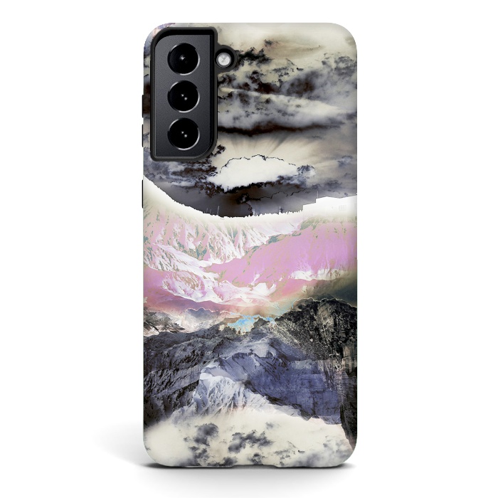 Galaxy S21 StrongFit Mountain landscape digital art by Oana 