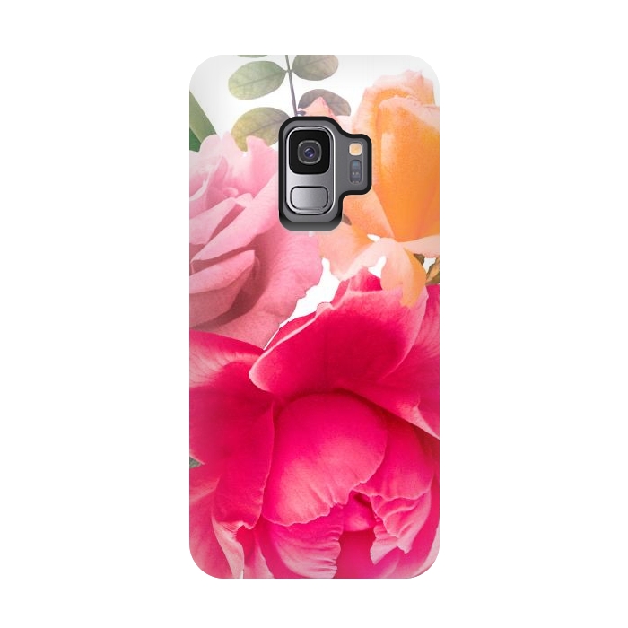 Galaxy S9 StrongFit blossom flowers by haroulita