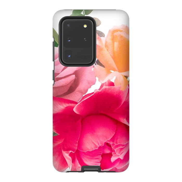 Galaxy S20 Ultra StrongFit blossom flowers by haroulita