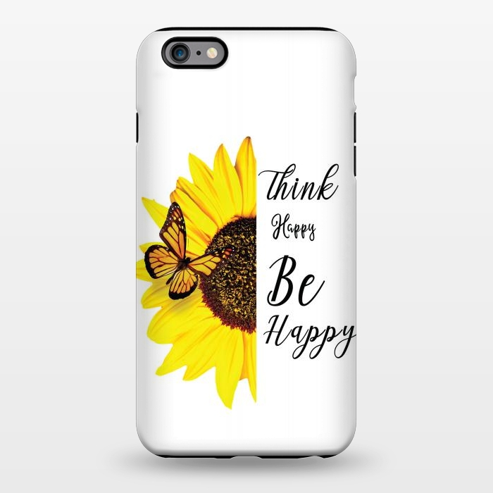 iPhone 6/6s plus StrongFit sunflower butterfly by haroulita