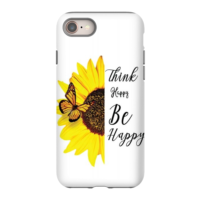 iPhone SE StrongFit sunflower butterfly by haroulita