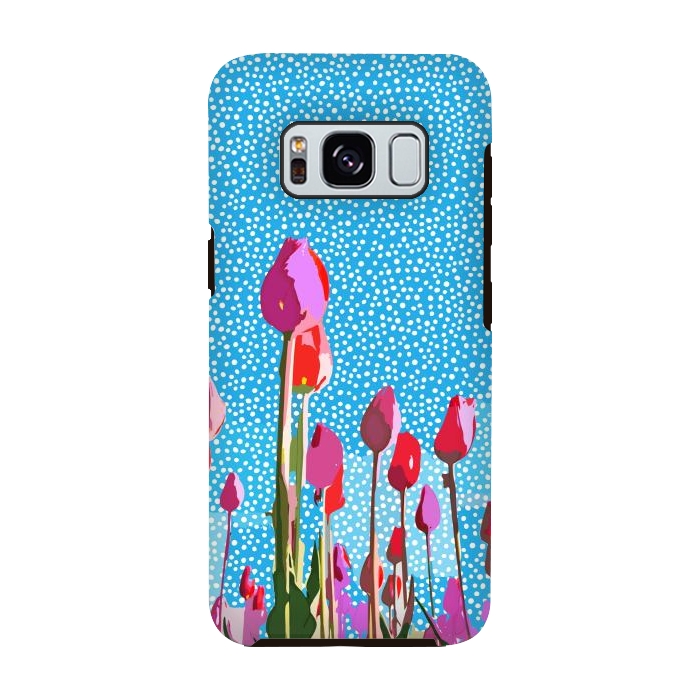 Galaxy S8 StrongFit Tiptoe through the tulips with me by Uma Prabhakar Gokhale