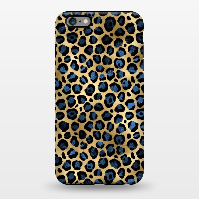 iPhone 6/6s plus StrongFit blue leopard print by haroulita