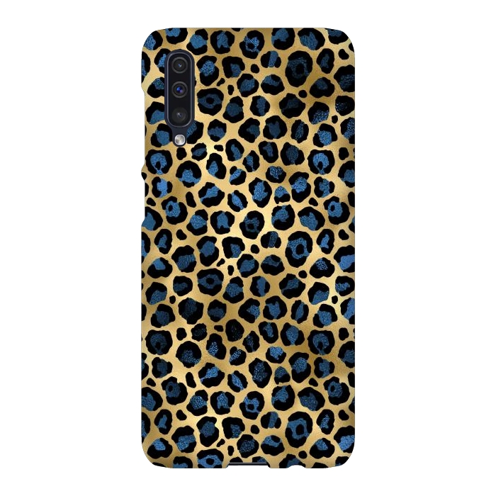 Galaxy A50 SlimFit blue leopard print by haroulita