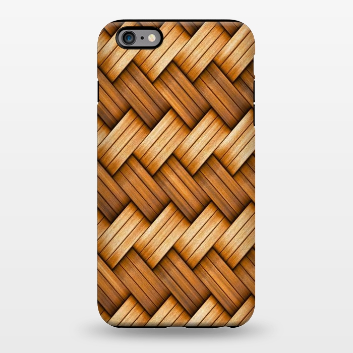 iPhone 6/6s plus StrongFit brown texture art by haroulita