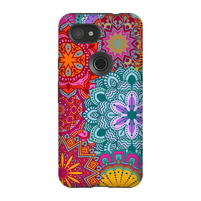 Pixel 3A StrongFit Mandalas Pattern XVI by ArtsCase