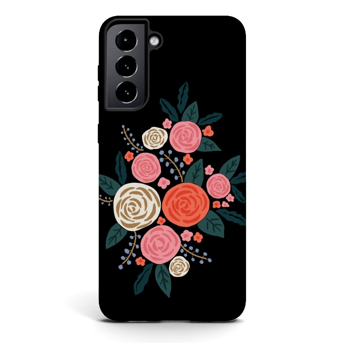 Galaxy S21 StrongFit Rose Bouquet by Hanny Agustine
