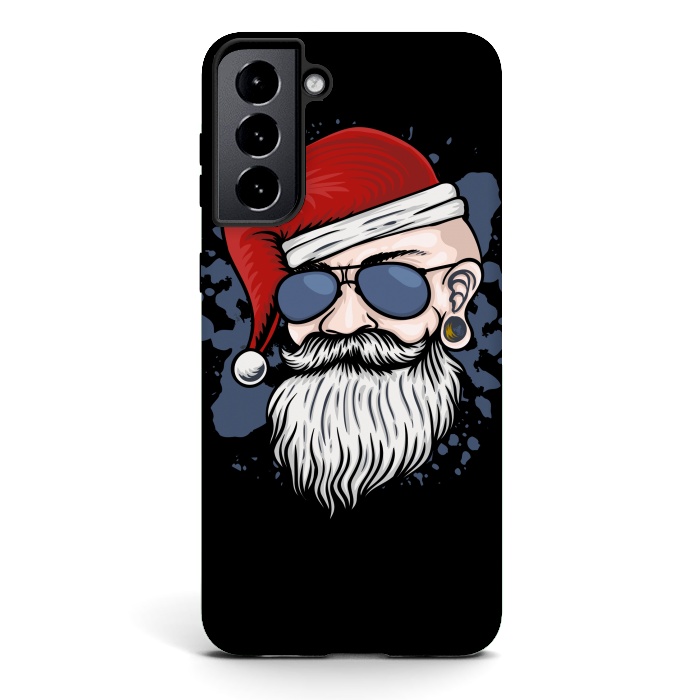 Galaxy S21 plus StrongFit funny santa claus by haroulita