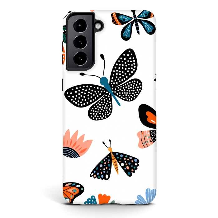Galaxy S21 StrongFit butterflies c by haroulita