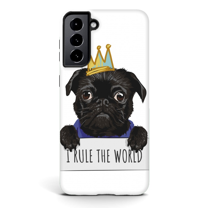 Galaxy S21 StrongFit pug by haroulita