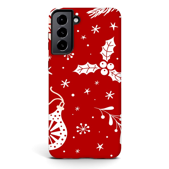 Galaxy S21 plus StrongFit christmas pattern by haroulita