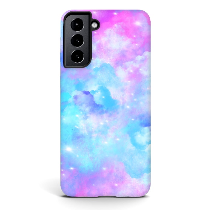 Galaxy S21 StrongFit Pastel clouds by Jms