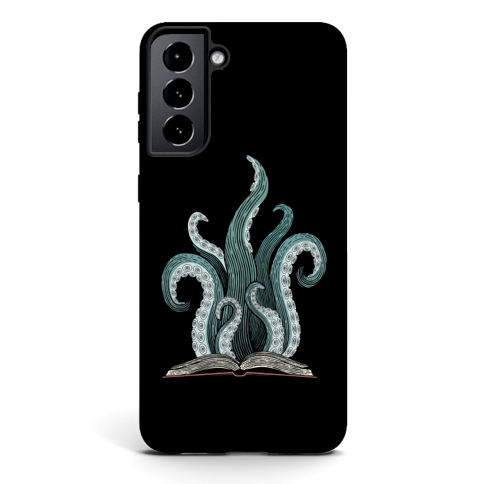 Galaxy S21 plus StrongFit tentacle book by Laura Nagel