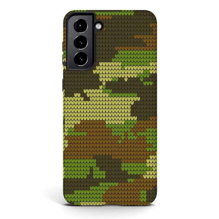 Galaxy S21 plus StrongFit camo hearts by haroulita