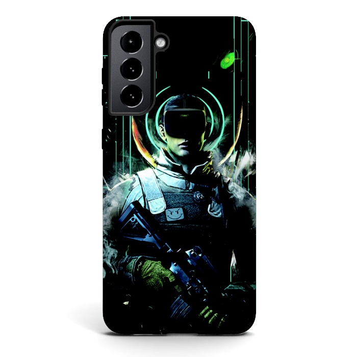 Galaxy S21 plus StrongFit Soldier by Winston