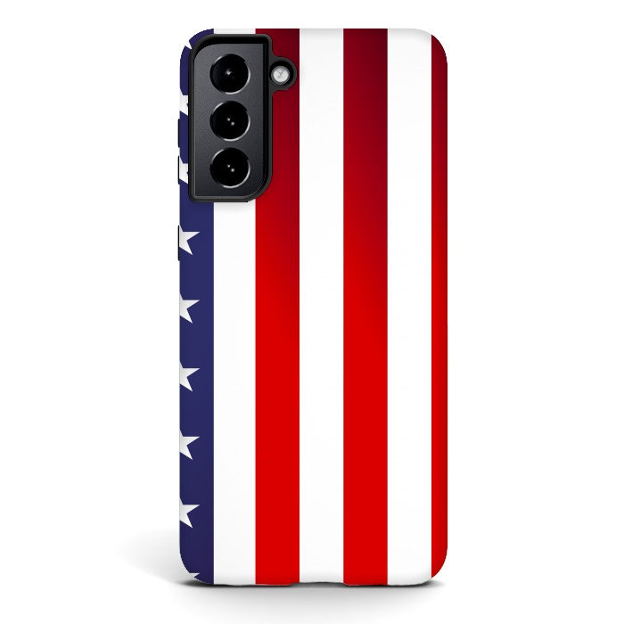 Galaxy S21 StrongFit usa flag by haroulita
