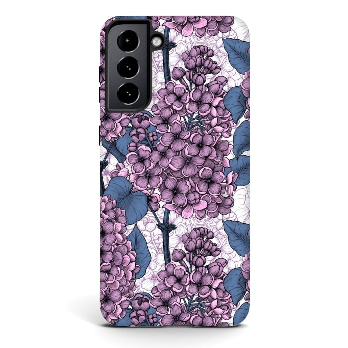 Galaxy S21 StrongFit Violet lilacs by Katerina Kirilova