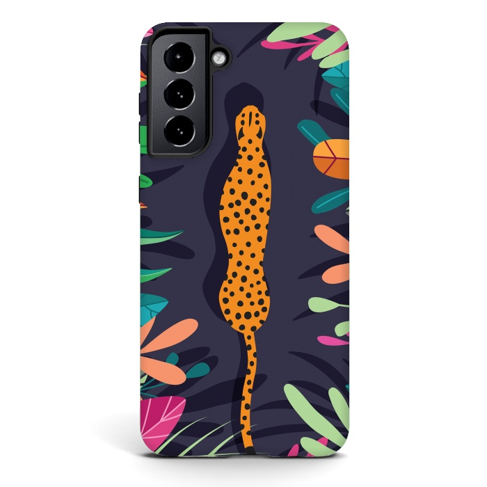 Galaxy S21 StrongFit Cheetah walking in the wild by Jelena Obradovic