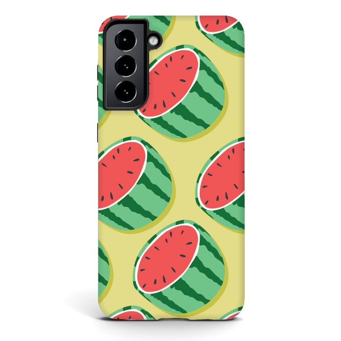 Galaxy S21 StrongFit Watermelon pattern 02 by Jelena Obradovic