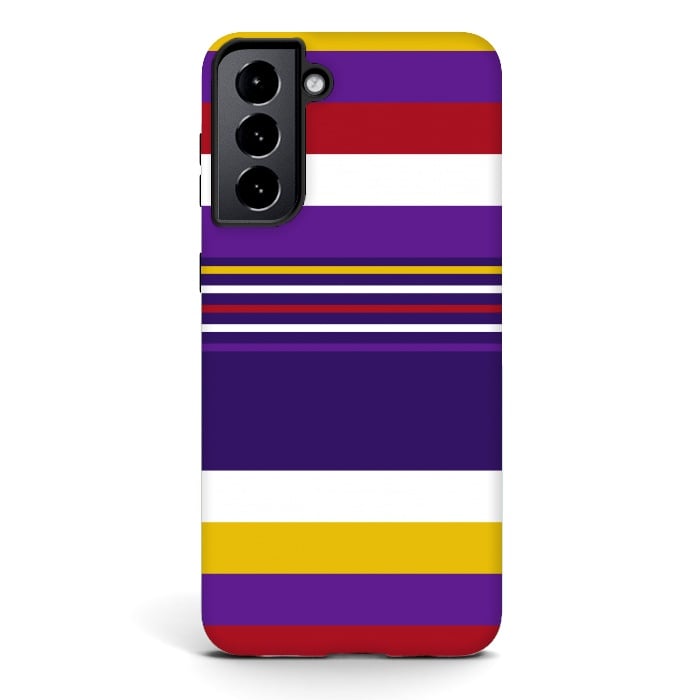 Galaxy S21 StrongFit Casual Purple by TMSarts