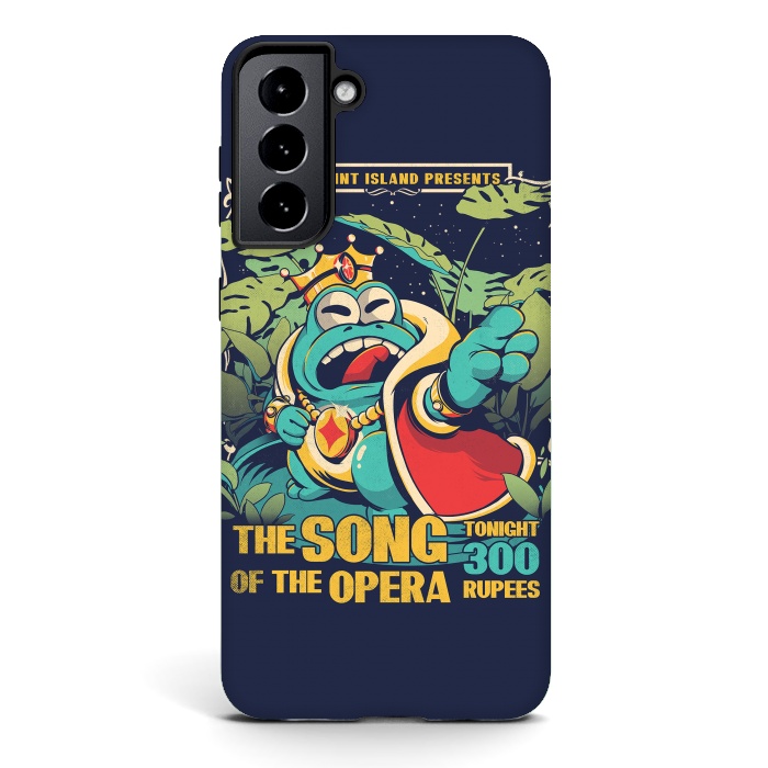 Galaxy S21 plus StrongFit King of the opera by Ilustrata