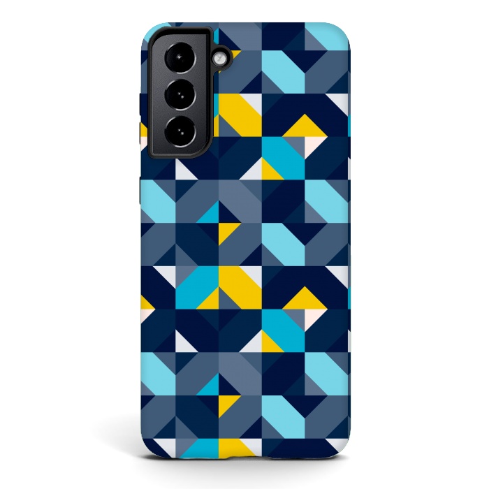 Galaxy S21 StrongFit Geometric Hypnotic Shapes by TMSarts
