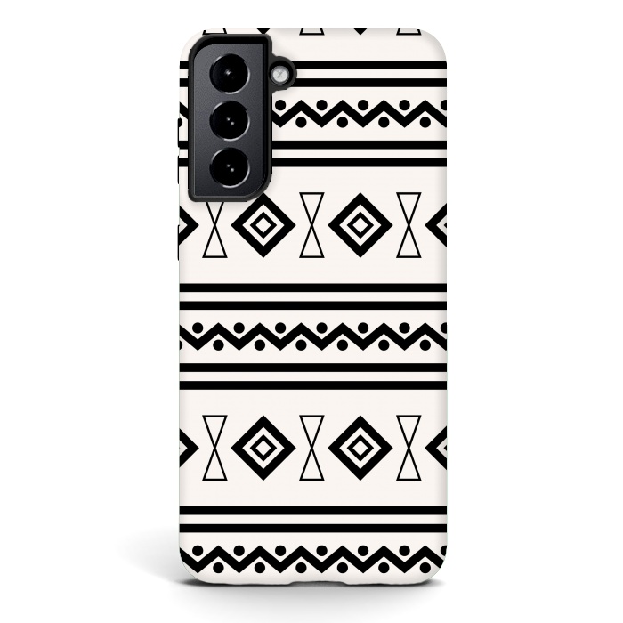 Galaxy S21 StrongFit Doodle Aztec by TMSarts