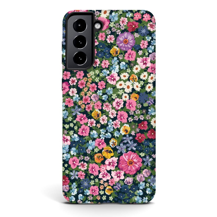 Galaxy S21 StrongFit Beatiful and Cute Flowers in Different Colors XI by ArtsCase