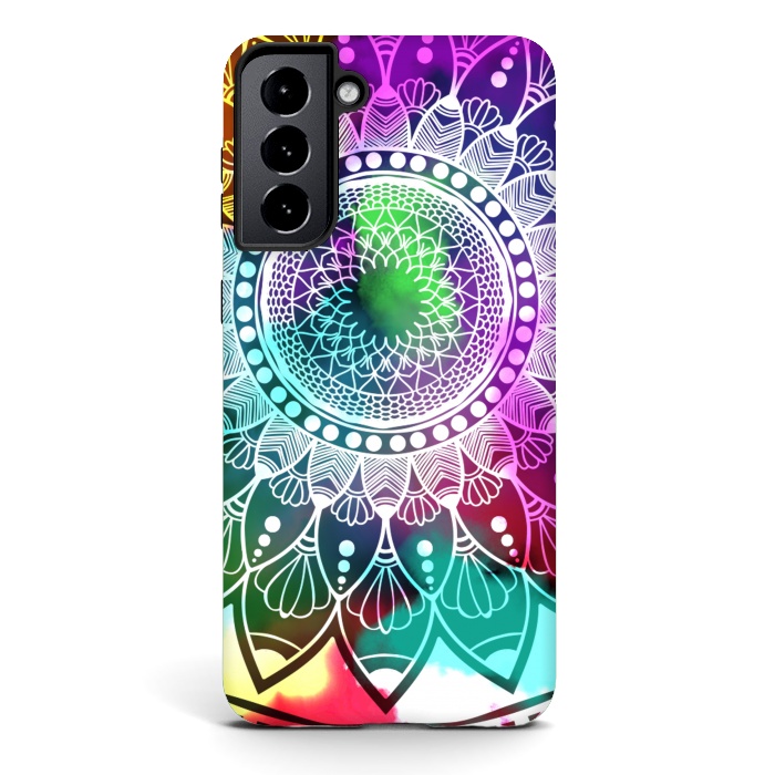 Galaxy S21 StrongFit Digital art Painting and Mandala Graphic Design by ArtsCase