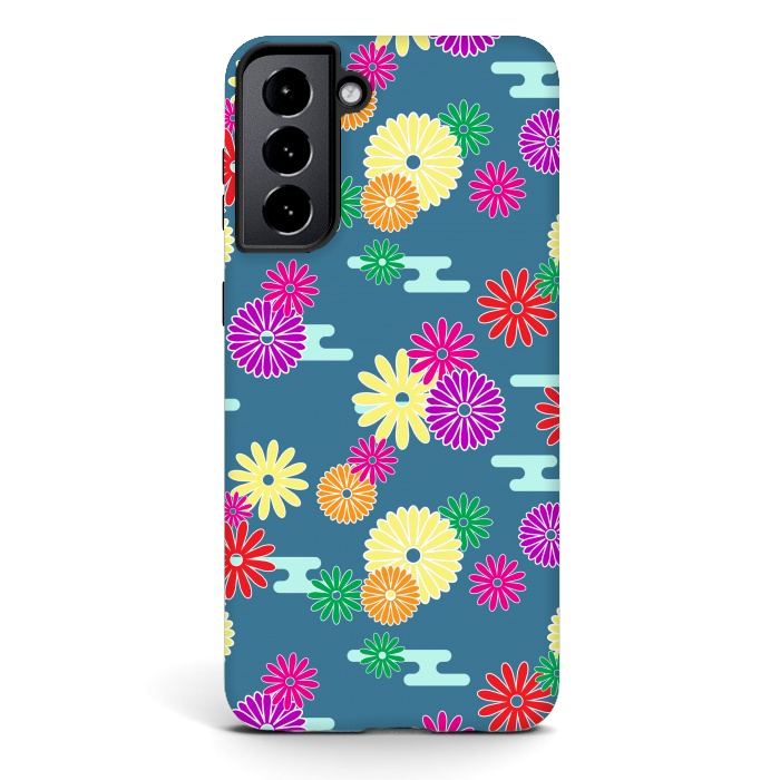 Galaxy S21 StrongFit Flower Objects by ArtsCase