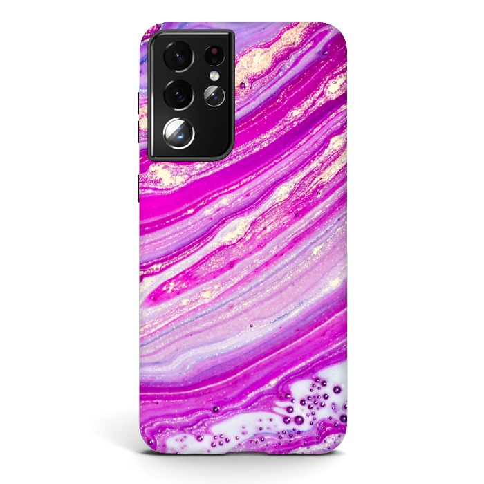 Galaxy S21 ultra StrongFit Nice Pattern Unique Magic Painting II by ArtsCase